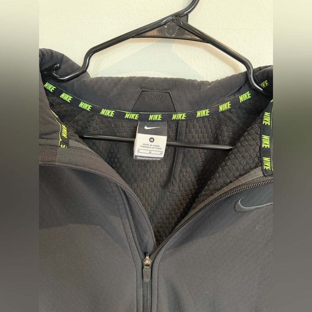 Nike Black Full-Zip Softshell Jacket - image 3